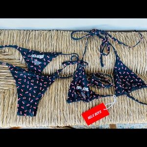 Full send cherry bikini by nelk boys in size small